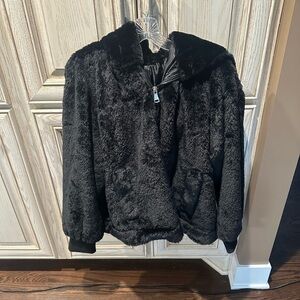 Bellivera faux fur hooded soft jacket